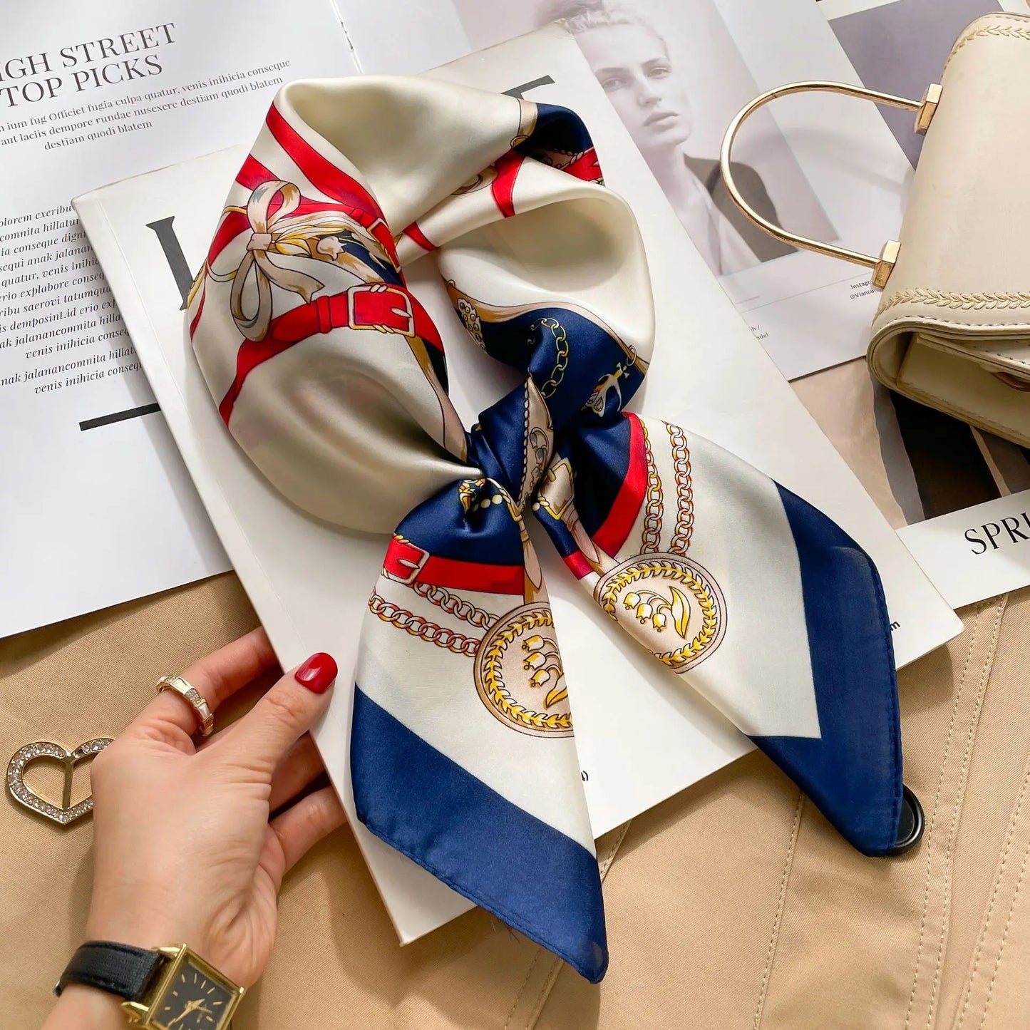 Foulard Quadrato per Donna