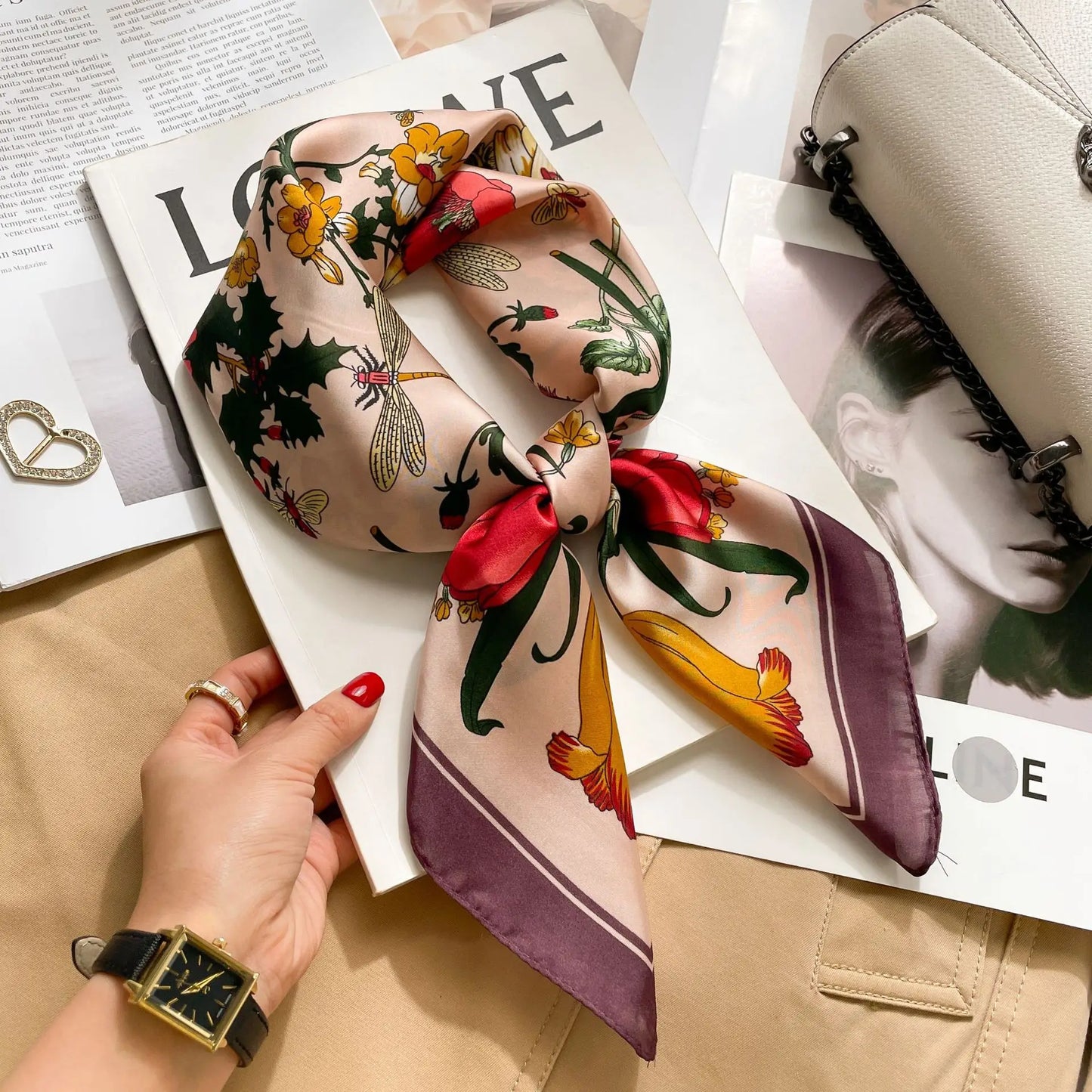 Foulard Quadrato per Donna