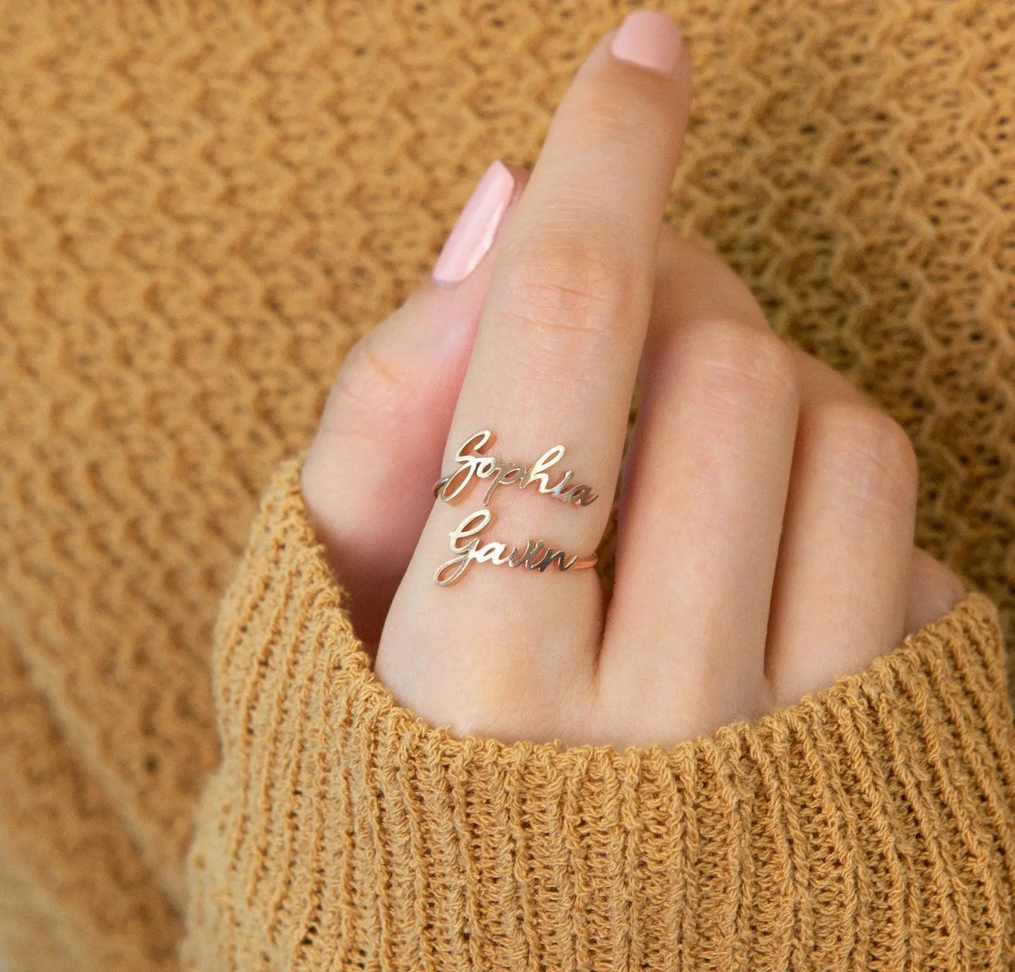 Anello personalizzato con nome-0