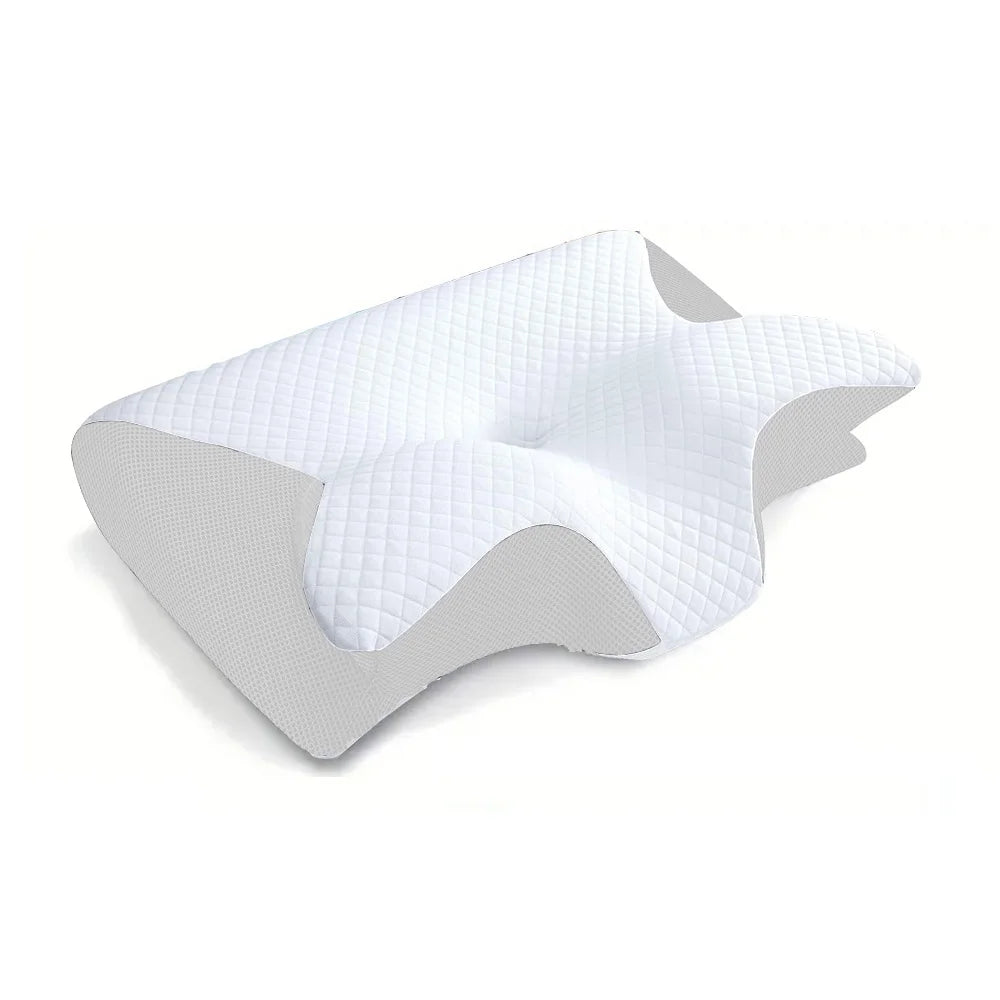 Cuscino Cervicale in Memory Foam – Comfort e Supporto Ortopedico per un Sonno Rigenerante
