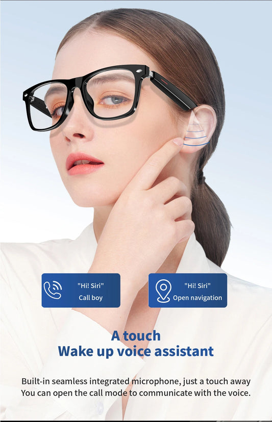 Occhiali Smart Bluetooth – Protezione Anti-Luce Blu & Audio HD