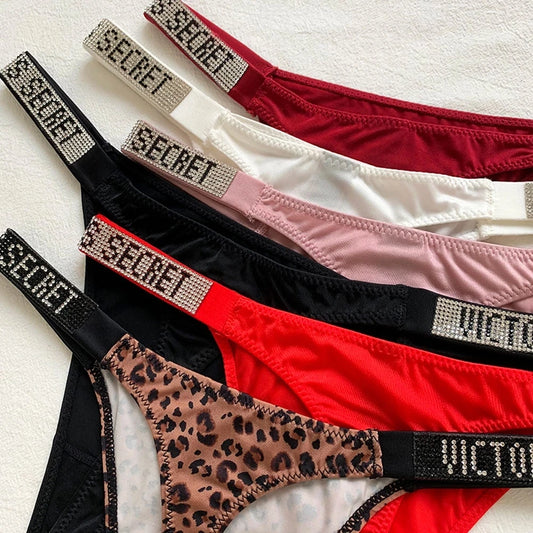 Perizoma Donna– Sexy, Traspirante, a Vita Bassa, Morbido e Brillante per Massimo Comfort