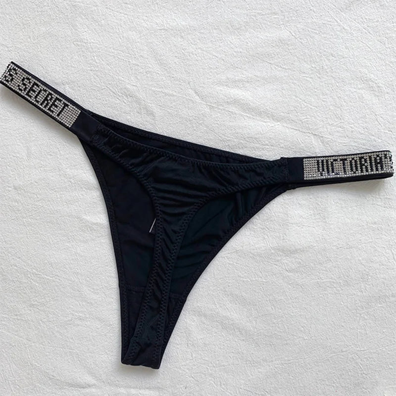Perizoma Donna– Sexy, Traspirante, a Vita Bassa, Morbido e Brillante per Massimo Comfort