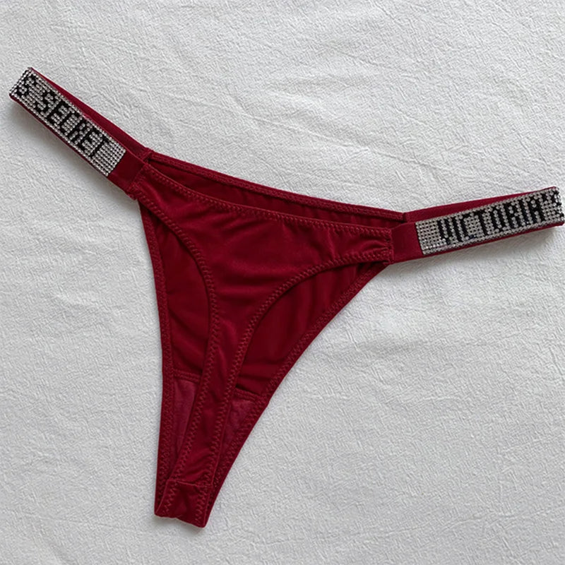 Perizoma Donna– Sexy, Traspirante, a Vita Bassa, Morbido e Brillante per Massimo Comfort