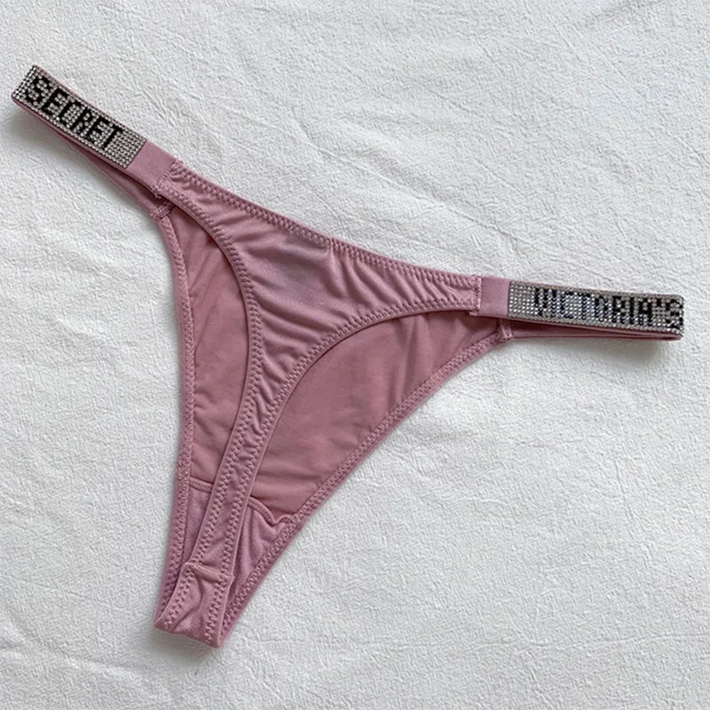 Perizoma Donna– Sexy, Traspirante, a Vita Bassa, Morbido e Brillante per Massimo Comfort