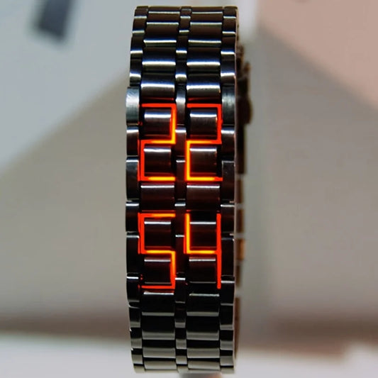Orologio Digitale LED – Design Innovativo e Stile Futuristico
