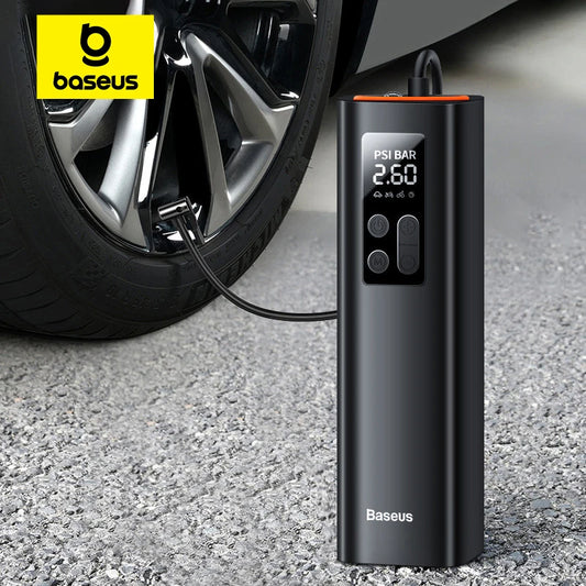 Mini Compressore d'Aria per Auto 12V 150PSI– Pompa Intelligente e Portatile per Auto, Bicicletta, Barca