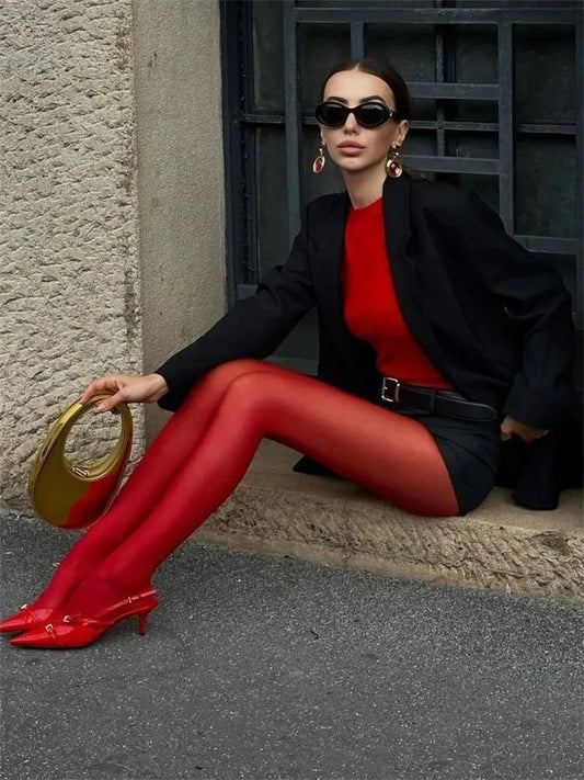 Collant Donna – Eleganti, Slim,  Anti-Strappo