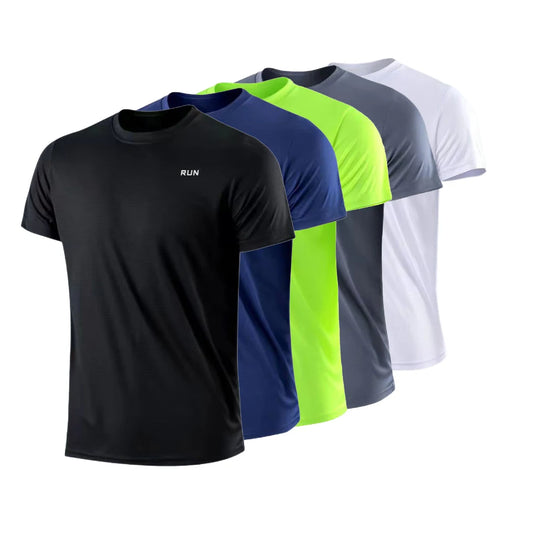 T-Shirt Sportiva da Uomo a Manica Corta – Leggera, Asciugatura Rapida e Traspirante – Per Palestra, Corsa e Fitness