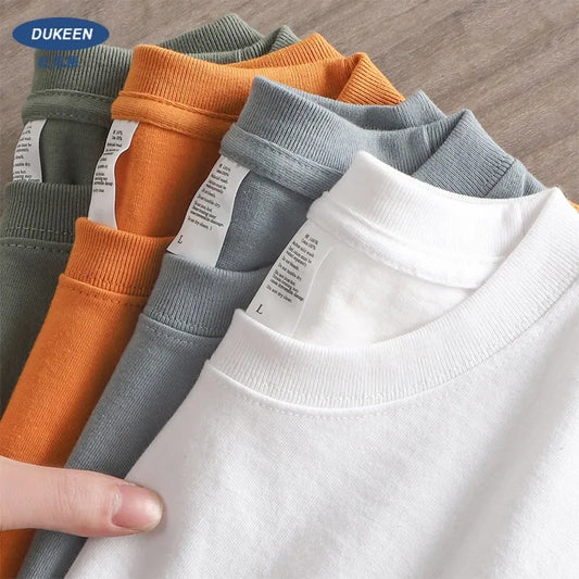 T-Shirt Oversize da Uomo – 280gsm Cotone, Manica Corta