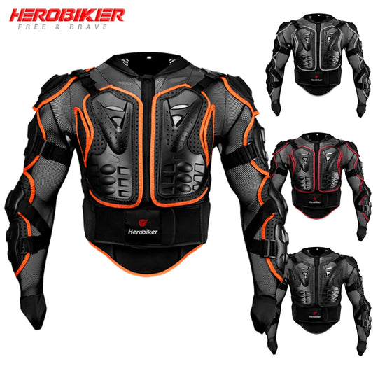 Giacca da Moto Uomo con Protezione Integrale – Massima Sicurezza per Motocross, Enduro e Racing