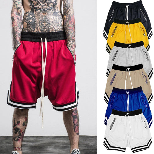 Pantaloncini Sportivi da Uomo – Traspiranti in Mesh, Asciugatura Rapida