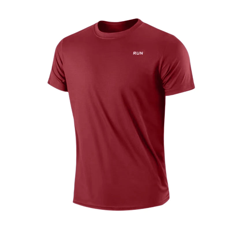 T-Shirt Sportiva da Uomo a Manica Corta – Leggera, Asciugatura Rapida e Traspirante – Per Palestra, Corsa e Fitness