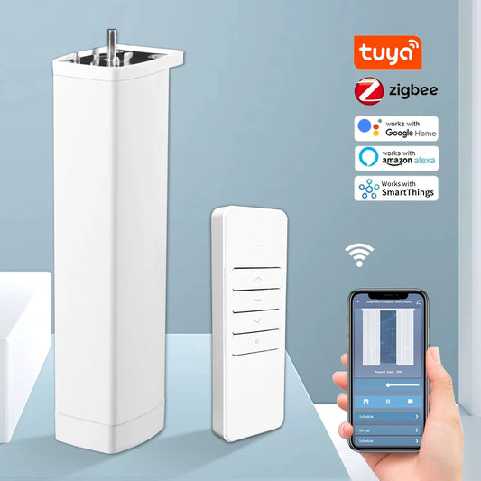 Motore Smart per Tende – Automazione Completa con Controllo Remoto & Voce