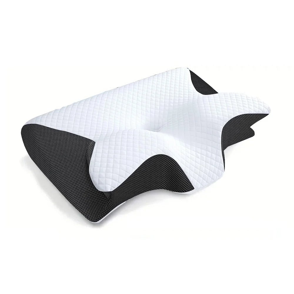 Cuscino Cervicale in Memory Foam – Comfort e Supporto Ortopedico per un Sonno Rigenerante