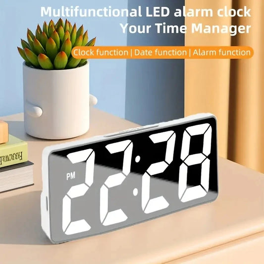 Sveglia Digitale LED – Design Moderno & Funzionalità Intelligenti