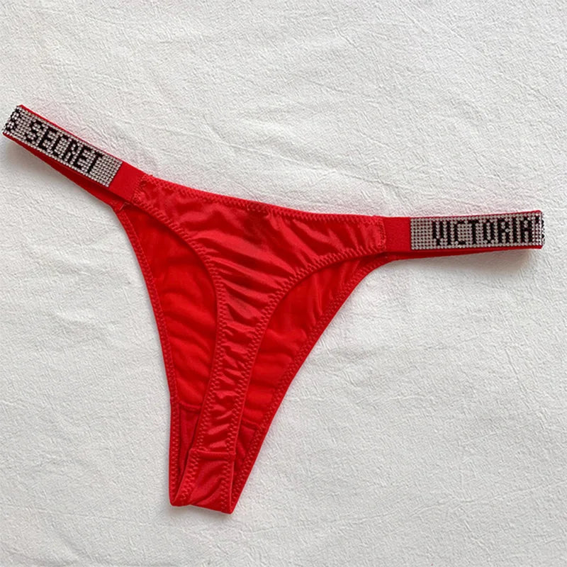 Perizoma Donna– Sexy, Traspirante, a Vita Bassa, Morbido e Brillante per Massimo Comfort